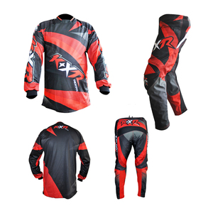 Combinaison de VTT, vêtements de sport imprimés coupe-vent, kit complet avec maillot et pantalon - Product Image 3