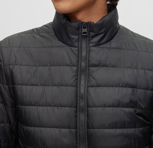 Chaqueta Bomber de Invierno para Hombre, Estilo Urbano, Tallas Grandes, OEM/ODM, Alta Calidad, Ligera, Bloques de Color, Impermeable, de Lona - Product Image 4