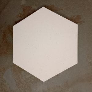 Industrial Tile 250mm Hexagon Full Body Vitrified <b>Mosaic</b> Ceramic Stone for Accent walls in living rooms Kitchen Dining area - Product Image 1