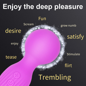 SEXBY Liquid Silicone Factory Direct Selling Adult Sex Toy Girl Magic <strong>Massage</strong> Stick <strong>Japanese</strong> AV Vibrator for Women - Product Image 6