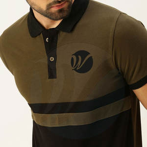 Suministro Directo de Fábrica, Camisas para Hombre, Tejido de Punto, Ropa Casual, Transpirable, Manga Corta, Algodón/Poliéster, Servicio OEM Personalizable - Product Image 5