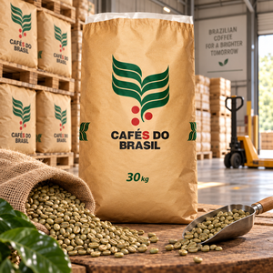 Café Vert Spécialité Brésilienne en Grains, Sac de 30KG, Café de Ferme de Haute Montagne Mantiqueira de Minas pour Torréfacteurs et Importateurs - Product Image 4