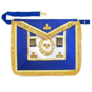 Venta al por mayor Delantales más exigentes Masonic Regalia Marshal Delantal Masonic Regalia Lodge Delantal - Product Image 3