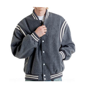 Servicio OEM, Chaquetas de Hombre de Alta Calidad a Precio de Mayoreo, Chaqueta de Béisbol, Chaqueta de Béisbol con Bordado de Moda - Product Image 1