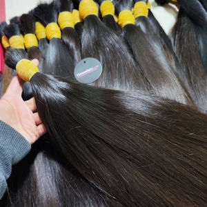 2025 100% เส้นผมแท้สำหรับเด็กผู้หญิงผมแท้แบบเต็มหนังคุณภาพระดับพรีเมียมจากเวียดนาม - Product Image 1