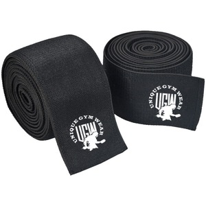 Rodilleras de levantamiento de pesas para hombre, envolturas de compresión ajustables para levantamiento de pesas, OEM - Product Image 1