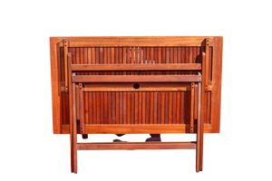 Ensemble de chaises de table de pique-nique pliables en bois de qualité supérieure Pliable durable pour les villas de loisirs de jardin extérieur - Product Image 6