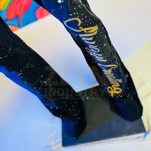 Jeans en denim personnalisés avec logo brodé, impression de strass, fabrication sur mesure, haute qualité, vintage, confortables, OEM, été, automne - Product Image 5