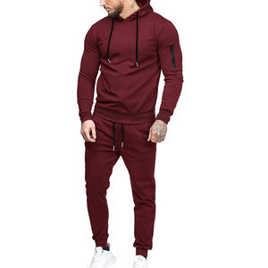 Ensembles de survêtements pour hommes, 2 pièces, ensemble de jogging pour hommes, sweat-shirt à capuche, ensemble de survêtement décontracté à manches longues avec fermeture éclair - Product Image 4