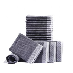 Custom Private Label Bamboo Charcoal Fiber Pet Urine Absorbing Puppy <b>Pad</b> Dog Training Pet Toilet Potty <b>Pee</b> <b>Pads</b> - Product Image 1