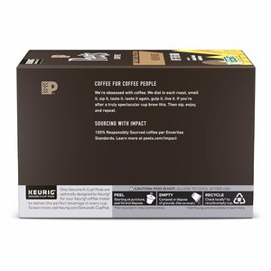 Peet's Coffee, Medium Roast Keurig K-Cup Pods, 100% Arabica Coffee - Off The Grid, 60 Count - Product Image 5