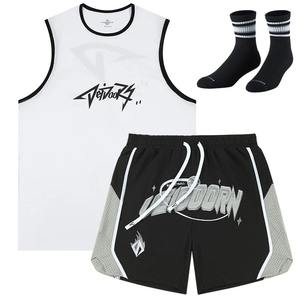 2 Piezas de Ropa Deportiva de Verano para Mujer, Talla Grande, Transpirable, para Correr al Aire Libre, Tops de Tenis, Pantalones Cortos, Camisetas Deportivas sin Mangas para Baloncesto - Product Image 2