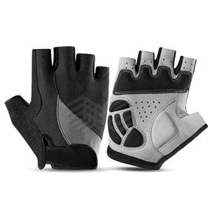 ถุงมือปั่นจักรยานสำหรับผู้ชายแห้งเร็วคุณภาพสูงสวมใส่สบายและมีประสิทธิภาพผลิตเพื่อการปั่นจักรยานฉลากส่วนตัว - Product Image 1