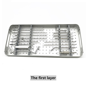 ชุดเครื่องมือผ่าตัดออร์โทพีดิกส์สำหรับขาส่วนบนเครื่องมือล็อกแผ่นแหล่งพลังงานด้วยตนเองเครื่องมือผ่าตัดพื้นฐาน - Product Image 2