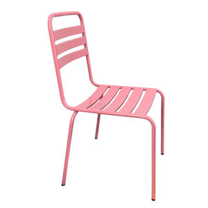 GCF008-Minimalist Style Restaurant Furniture Multicolored Iron Chair with Static-Electric Painting - Product Image 3
