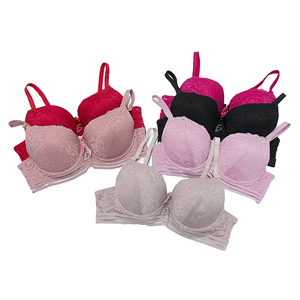 Reggiseno Push-Up Senza Ferretto con Spalline Regolabili e Chiusura a Gancio, Comodo e Traspirante in Cotone e Poliammide, Imbottito e Senza Ferretto - Product Image 2
