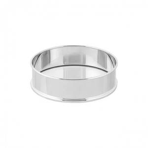 Posavasos de botella de vino de Metal con estampado decorativo elegante con acabado plateado perfecto para el aspecto de las mesas de comedor y sala de estar - Product Image 3