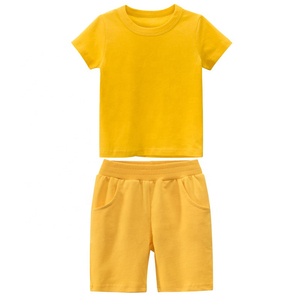 ผ้าฝ้าย 100% คุณภาพสูง T เสื้อ 2 ชิ้นฤดูร้อนชุดสั้นผู้ชายเสื้อยืดหน้าจอการพิมพ์เฮฟวี่เวท T เสื้อและกางเกงขาสั้นชุด - Product Image 3