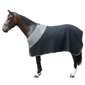Couverture d'écurie pour cheval BRAND ZONE en polaire polaire, fausse fourrure artificielle, laine chaude, couverture standard pour l'équitation, couverture d'écurie - Product Image 3