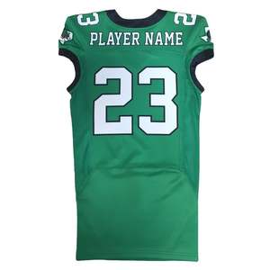 Uniforme de football américain personnalisé, design respirant avec sublimation en sergé et techniques de sérigraphie, ensembles stylés - Product Image 5