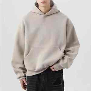 Haute qualité hommes sweats à capuche sweats unisexe rue pull sweats à capuche personnalisés broderie Logo blanc hommes sweats à capuche - Product Image 3