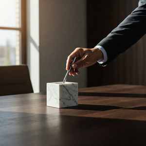 Elegant Marble Desk Organizer Bulk Deals Contemporary <b>Pen</b> <b>Holder</b> Manufacturer Low MOQ Best Price Guaranteed - Product Image 6