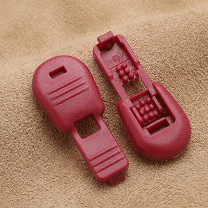 Suministro de fábrica: Clip de bloqueo de extremo de cordón de nailon para cordones de bolsos, mochilas, chaquetas y zapatillas - Product Image 2