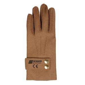 Gants d'hiver en cuir de mouton véritable pour femmes coupe-vent écran tactile Compatible confortable conduite en plein air thermique quotidien - Product Image 3