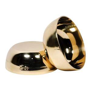 ชามทองเหลือง100% ทำด้วยมืออย่างสวยงาม-เหมาะสำหรับบ้านแบบคลาสสิกสุนทรียภาพ-บริการส่งออกจำนวนมาก - Product Image 1