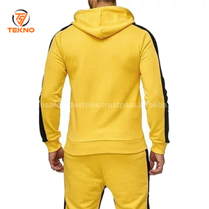 Ropa deportiva para hombre, conjunto de chándal de 2 piezas, chándal de felpa francesa de peso pesado personalizado, ropa de calle, chándales, servicio OEM - Product Image 5