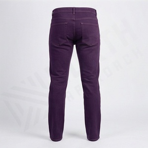Jeans de Mezclilla Elásticos Smart Fit, Color Personalizado, Corte Ajustado para Hombre, Mezcla de Algodón Cómoda, Estilo Casual para Uso Diario - Product Image 2