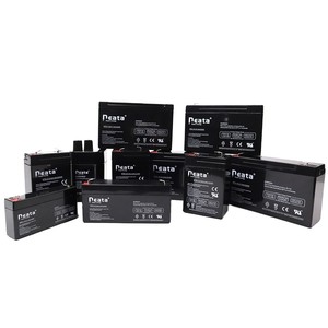 แบตเตอรี่ตะกั่วกรดแบบชาร์จได้ AGM ชนิด Long Life 12V 7Ah 10Ah พร้อมขั้วต่อ F1/F2 - Product Image 1