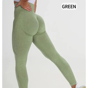 2025 décontracté Premium Leggings pour femmes Spandex Nylon respirant Gym Legging élégant nouveau taille élastique Yoga Leggings - Product Image 6