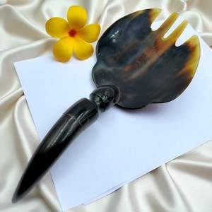 Simple Design Ox Horn <b>Spoon</b> Kitchenware Customise Cutlery for <b>Ice</b> <b>Cream</b> Standard Quality Made In India - Product Image 3