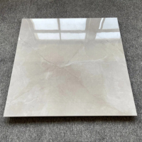 Carrelage mural et de sol en céramique vitrifiée polie 800x800mm, antidérapant, isolant thermique, imitation brique, design moderne pour centres commerciaux, halls et salles à manger