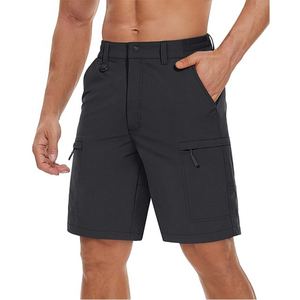 Coupe décontractée hommes Cargo Shorts confortable décontracté été extérieur multi-poches élégant short léger pour hommes - Product Image 6