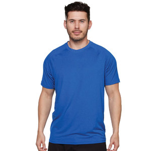 เสื้อยืดออกกำลังกายผู้ชายทรงสลิมฟิต แขนสั้น ดีไซน์เรียบหรู ทันสมัย เหมาะสำหรับเล่นกล้าม ฟิตเนส หรือใส่ในยิม - Product Image 3