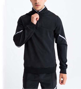 Custom Logo Men Sportswear Hoodies and Shorts Set 100% Cotton <b>Running</b> Printed Long Sleeves Men Hoodie and Short Set - Product Image 3