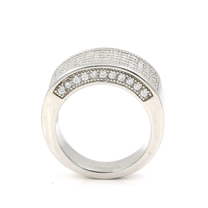 Bague Homme Tendance Hip Hop Ice Out 10K 14K 18K Or Full VVS Natural Diamond Round and Baguette Ring Luxury Costume Jewelry - Product Image 4