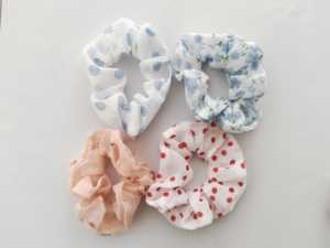 Scrunchies-Scrunchies de Color personalizado, Scrunchies de alta calidad con OEM, tamaño Extra grande, venta al por mayor - Product Image 5