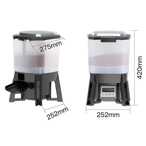 Alimentatore automatico di grandi batterie al litio per laghetto di pesci - Product Image 1