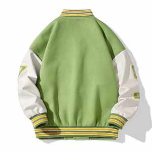 เสื้อแจ็กเก็ตผ้าฝ้ายถักสำหรับผู้ชายเสื้อแจ็คเก็ตขนเป็ดแบบวินเทจสำหรับฤดูใบไม้ร่วง - Product Image 2