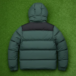 Veste chaude rembourrée en coton léger de grande taille à bloc de couleurs personnalisée veste d'hiver pour hommes coupe-vent avec logo imprimé personnalisé - Product Image 5