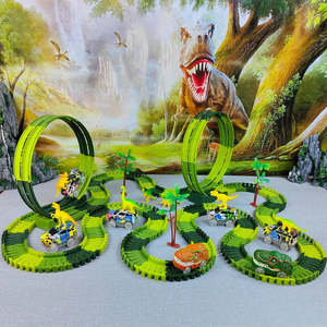 Set de Juguetes DIY de Circuito Eléctrico de Dinosaurios para Niños - Product Image 4