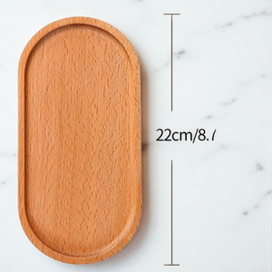 FT01 <b>Decorative</b> <b>Wood</b> Serving <b>Tray</b> Factory Price Wholesale Custom Shapes and Sizes Handcrafted Natural <b>Wood</b> Platter for Gift Shop - Product Image 3