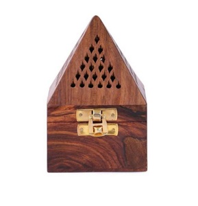 กล่องเก็บเครื่องหอมไม้ขัดเงาอย่างดี ของตกแต่งบ้านสุดหรู ของขวัญสำหรับตกแต่งคริสต์มาสและกลิ่นหอมผ่อนคลายในบ้าน - Product Image 3