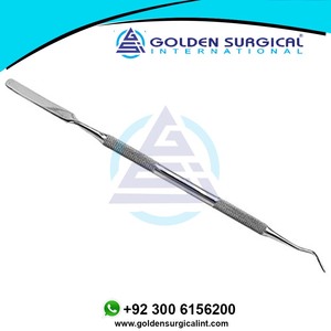 ไม้พายผสมซีเมนต์เครื่องมือทันตกรรมทำจากสเตนเลสสตีลสองปลายสำหรับการจัดฟันการจัดฟันชุดเครื่องมือทันตกรรมผสมมัลกัม - Product Image 3