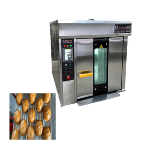 Easy to Use 8 Trays Bakery Bread <b>Oven</b> Stainless Steel Bread Production Line Altuntop Trolley Rotary <b>Oven</b> Vietnam Factory - Product Image 1