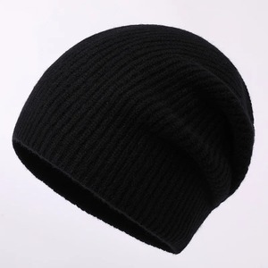 Warm Knitted Baggy Beanie Hat Women <b>Men</b> Drawstring Kpop Slouchy Wool <b>Cap</b> Winter Spring Soft Skullcaps Outdoor Windproof Bonnet - Product Image 4