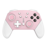 Control Inalámbrico para Pro Controller con Giroscopio de 6 Ejes y Vibración HD, Material ABS+PC, Varios Colores